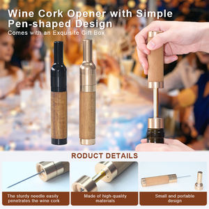 Ouvre-bouteille à vin portable de style nouveau, petite <span class=keywords><strong>pompe</strong></span> à air colorée, ouvre-bouteille à vin en forme de stylo, <span class=keywords><strong>tire</strong></span>-<span class=keywords><strong>bouchon</strong></span> pneumatique - Product Image 4
