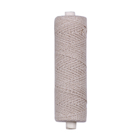 Rouleau de fils de coton tressés écologiques de haute qualité, mèche de bougie en coton longue et stable