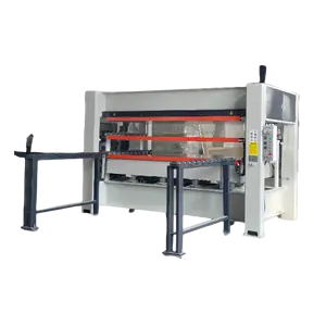 OEM Melamine Laminating Hot Press Machine Easy To Operate With MDF Board New Condition Plywood Production Manufacturing Plants
