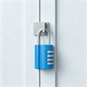 Nuevo Candado <span class=keywords><strong>de</strong></span> Combinación <span class=keywords><strong>de</strong></span> 4 Dígitos, Candado Grande Utilizado para <span class=keywords><strong>Seguridad</strong></span> <span class=keywords><strong>de</strong></span> Casilleros y Protección Antirrobo <span class=keywords><strong>de</strong></span> Puertas - Product Image 6