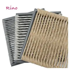 Giải trí cảm ứng mây giả đồ nội thất ngoài trời ghế vườn wicker dệt tổng hợp nhựa nhân tạo chất liệu mây