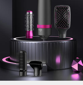 Styler capillaire multifonction 5 en 1 à prix réduit : sèche-cheveux, brosse chauffante, lisseur, boucleur, brosse coiffante - Product Image 6