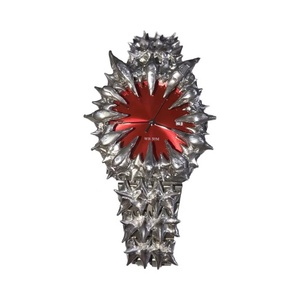 2026 Luxury Stainless Steel Quartz Watch Sapphire Crystal Irregular Shape 38mm Dial Diameter 16mm Band Width Silver Decoration - Product Image 4