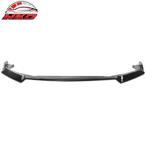 Front Bumper <b>Lip</b> For Honda Accord 2018-2021 10th Gen IKON V3 3PCS PP <b>Gloss</b> Black Diffuser Chin Guard Protector - Product Image 3