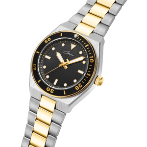 Montre-bracelet classique minimaliste à boîtier en alliage, mouvement à quartz, aiguilles lumineuses et bracelet en acier, étanche pour usage quotidien - Product Image 4