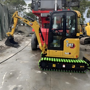 Used cat 302D SecondHand Mini Excavator CAT302 CAT302.5 CAT303 Hydraulic <b>Tracked</b> 2ton PLC Motor Engine Used Machinery - Product Image 2