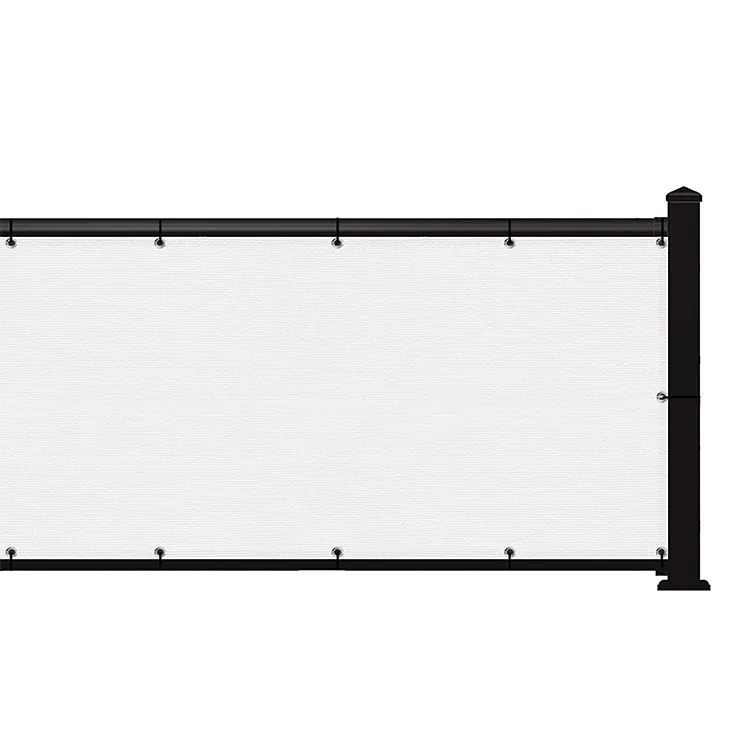 ผ้าบังแดดรั้วตาข่ายพลาสติกสีขาว,รั้วเพื่อความเป็นส่วนตัวสำหรับงานหนักดีไซน์ใหม่ปี2023