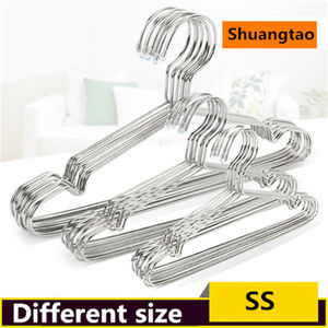 Estante de almacenamiento duradero, Perchero de acero inoxidable, venta al por mayor, Perchero de Metal antideslizante para niños y adultos, Perchero de secado de <span class=keywords><strong>ropa</strong></span> - Product Image 5