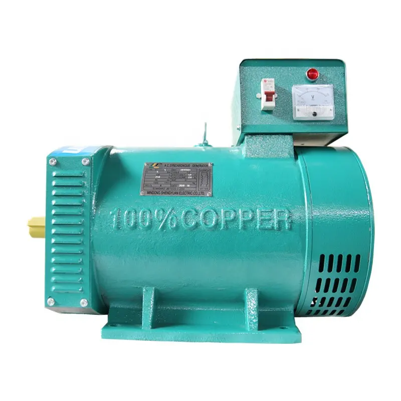 Mindong Minsun Alternator Dinamo Generator Sikat Ac Alternator Fase Tunggal 3kw 5KW 7,5 KW 10KW Generator Harga