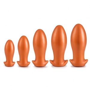 <span class=keywords><strong>Bolas</strong></span> <span class=keywords><strong>anales</strong></span> doradas y negras, expansores <span class=keywords><strong>anales</strong></span> vaginales, juego de tapones <span class=keywords><strong>anales</strong></span> extra <span class=keywords><strong>grandes</strong></span> de silicona líquida en forma de huevo para patio trasero - Product Image 2