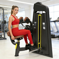 Máquina de Abdominales Comercial Cheernin, Resistente, 209 kg, Núcleo de Acero de 2.5 mm, Entrenador para Gimnasio o Club, Entrega DDP