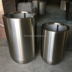 Vase de sol moderne de luxe en acier inoxydable et jardinière décorative <span class=keywords><strong>XXL</strong></span>, vase à fleurs en métal doré pour hôtel et décoration intérieure - Product Image 6