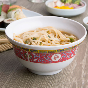 Assiette ronde en mélamine chinoise Longevity SHOU de 10 pouces, vaisselle de service - Product Image 6