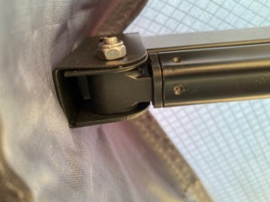 Lều mái che ô tô cỡ lớn 2m kiểu cánh dơi, tự đứng, xoay 270-360 độ, có đèn LED, vách bên, mẫu mới về - Product Image 6