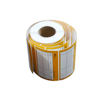 Rouleau d'étiquette adhésive personnalisée vente directe d'usine style classique