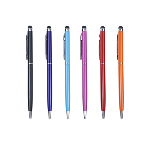 बिजनेस के लिए कस्टम लोगो के साथ BECOL हॉट सेलिंग मल्टी-कलर्स मेटल स्टाइलस ट्विस्ट बॉल पेन स्लिम मैटेलिक पेन होटल बॉलपॉइंट पेन - Product Image 5