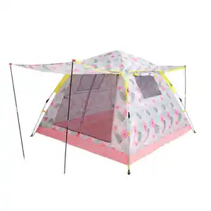 편리한 물류 캠핑 텐트 방수 야외 가족 휴대용 야외 텐트 carpas
