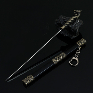 Nuevo Llavero Colgante de 22CM con Espada de <span class=keywords><strong>Fang</strong></span> La de Water Margin, Artículo Coleccionable de Aleación, Regalo, Espada para COSPLAY - Product Image 1