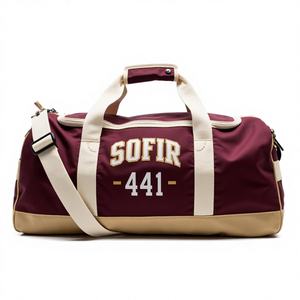 Sac de sport à roulettes grande capacité sublimé, robuste, avec bandes extensibles, couleur et logo personnalisables, haute qualité - Product Image 1