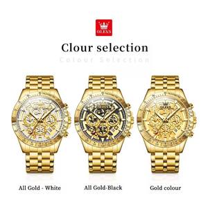   Relojes de Hombre 9913, Relojes de Cuarzo Originales para Hombre, Resistentes al Agua, Luminosos, Cronógrafo, Fecha, 24 Horas, 2026 - Product Image 6