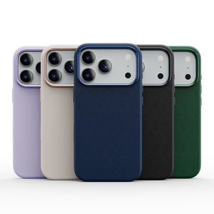 Étui de protection classique et simple pour 17 Pro, design fin et léger, anti-chute, résistant aux chocs, en matériau PU, pour téléphone portable - Product Image 1