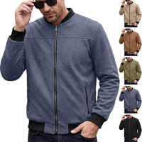 Veste décontractée pour homme OEM/ODM, coupe-vent et chaude, style rétro, amovible, pour l'automne et l'hiver