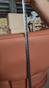 Chaises de casino en cuir véritable, design moderne, réglables et pivotantes, avec structure métallique durable, confortables pour la salle à manger et l'appartement - Product Image 6