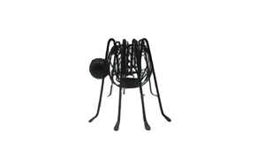 Portavelas de hierro personalizado con diseño de araña y animales, adorno artesanal de Metal impreso con serigrafía para decoración de vacaciones de Halloween - Product Image 4