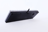 Clavier mécanique filaire USB classique blanc personnalisé, disposition anglaise 60 %, rétroéclairage RGB, 68 touches multicolores pour PC Gaming