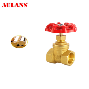 Vanne à opercule en laiton bronze AULANS, à tige non élévatrice, raccord NPT femelle, pour le contrôle du débit d'eau, d'huile et de gaz - Product Image 5