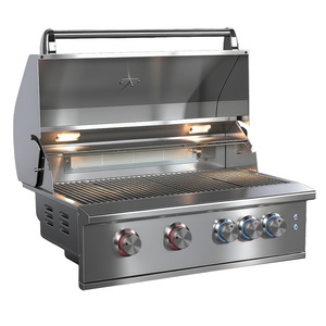Grill <span class=keywords><strong>BBQ</strong></span> a <span class=keywords><strong>Gas</strong></span> Propano da Esterno Multifunzione in Acciaio Inossidabile Rinforzato con Bruciatore a Infrarossi Integrato - Product Image 1