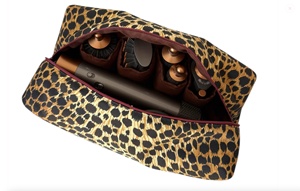 Custom Logo Design <strong>Velvet</strong> Zip Cosmetic <strong>Make</strong> <strong>up</strong> Pouch Toiletry Skincare Hair Tools Storage <strong>Bag</strong> for Dyson - Product Image 6