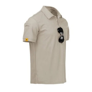 Camiseta de Punto Sólido de Alta Calidad, Diseño Personalizado, Estilo Urbano, Elegante y Transpirable para Hombre, Ideal para Vacaciones - Product Image 1