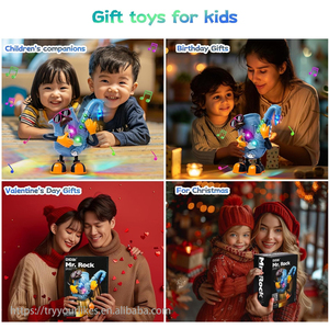 Sept 2025 Xu Hướng Điện Nhảy Múa Sax Đồ Chơi Bé <span class=keywords><strong>Robot</strong></span> Toddler Trẻ Em Âm Nhạc Tương Tác Giáo Dục Đồ Chơi Với Ánh Sáng Và Âm Thanh - Product Image 5