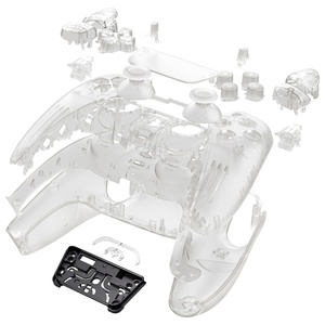 Pour manette PS5 BDM-030/040/050 : Kit complet de coque avec boutons et pavé tactile, coque de remplacement DIY luminescente dans le noir, plaque avant et arrière. - Product Image 3