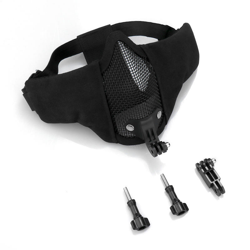 Masque facial amélioré (pour caméras d'action)