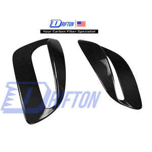 Ventilaciones laterales traseras de fibra de carbono seca para Porsche 911 992 Turbo S - Product Image 1