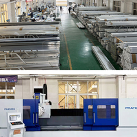 Profilé en alliage d'aluminium série 6000 à fentes carrées réglables, résistant à la corrosion, pour modification de véhicule, profilé aéronautique en aluminium L