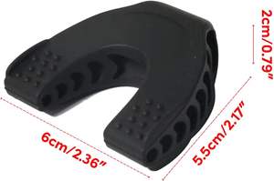 Protector <span class=keywords><strong>Bucal</strong></span> de Rugby, Protector <span class=keywords><strong>Bucal</strong></span> de <span class=keywords><strong>Boxeo</strong></span> y Protector Dental - Protector <span class=keywords><strong>Bucal</strong></span> Entrenador de Mandíbula, Herramienta de Ejercicio Facial de Silicona para la Mandíbula - Product Image 2