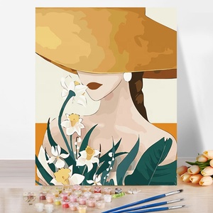 Pintura por Números DIY con Marco, Pintura al Óleo por Números para Adultos y Niños, Enmarcada, Grande 40x50cm, Decoración de Pared para el Hogar - Product Image 3