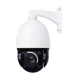 高质量7 "8mp 4k速度圆顶摄像机PTZ 22x光学变焦高达300米红外4MP IP安全摄像机POE电源