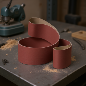 ผ้าทรายขัดแบบสายพาน 1750x150 มม. คอรันดัม 240 กริต สำหรับงานขัด - Product Image 3