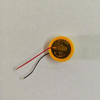 Batteria a Bottone Ricaricabile agli Ioni di Litio LIR1154 3.6V 50mAh con Cavi da 18mm