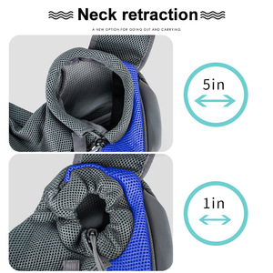 Mochila Transpirable para Mascotas (Perros y Gatos) para Llevar al Hombro o Cruzada al Cuerpo, para Uso en Exteriores - Product Image 4