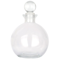 Diffuseur de parfum en verre vide de haute qualité en forme de boule, 100 ml, 150 ml, 250 ml, avec bouchon en bois pour la décoration de la maison