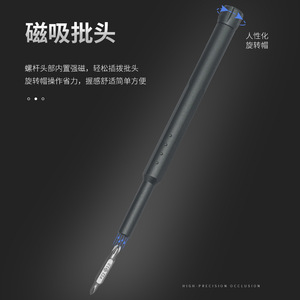 Jeu de tournevis de précision 36 en 1 avec 72 embouts pour la réparation de téléphones Apple, kit d'outils magnétiques en acier au chrome-vanadium - Product Image 3