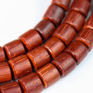 Pulsera de palisandro con 108 cuentas de barril, joyería budista unisex para regalo - Product Image 3