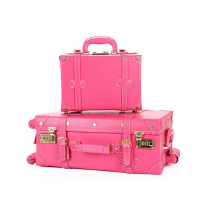 Woman Vintage <strong>Style</strong> Wheeled Chinese Suitcase Sets - Product Image 1