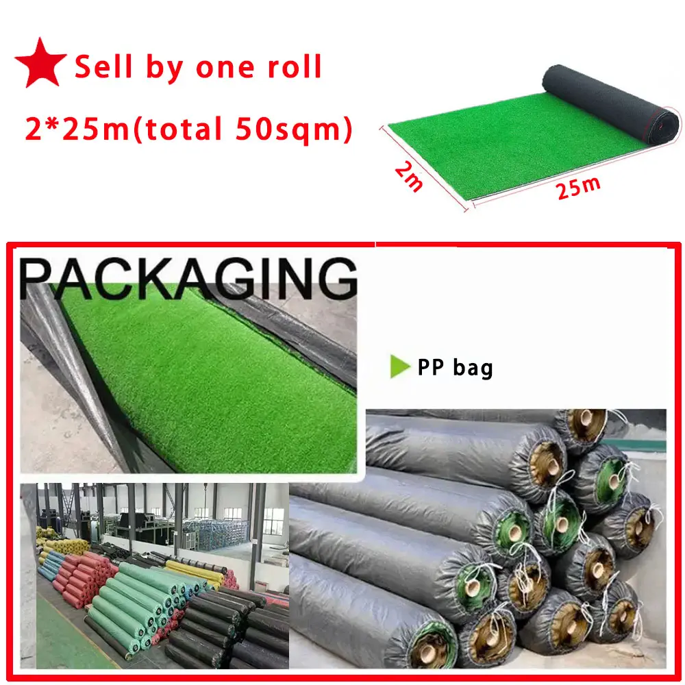 Outdoor Durable 30mm Artificial Grass Lawn Green Carpet Roll Sports Garden Landscape Synthetic Turf