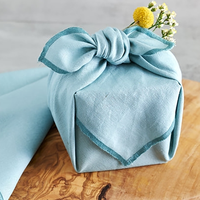 Tissu d'emballage Furoshiki, style luxueux coréen Bojagi, réutilisable, pour emballer les cadeaux, décoration pour les fêtes